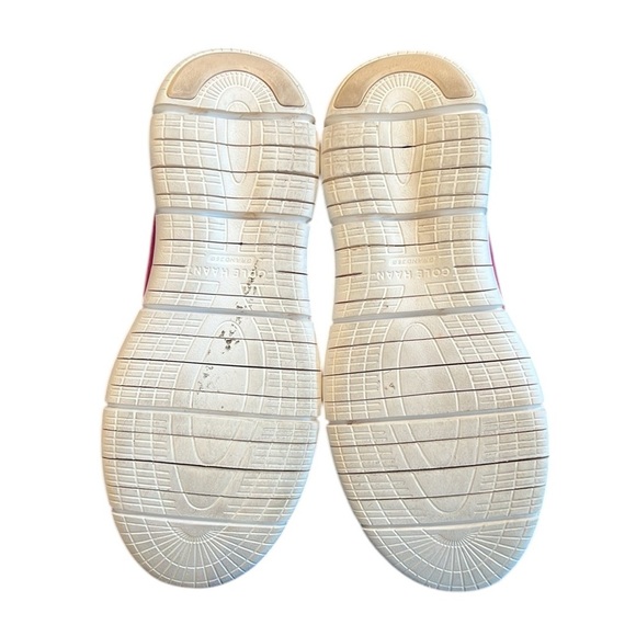 Cole Haan Zerogrand Journey Running Sneaker Shoe Fuchsia Pink Knit Athletic 9.5B - Picture 10 of 16